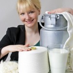 Des vêtements à base de lait